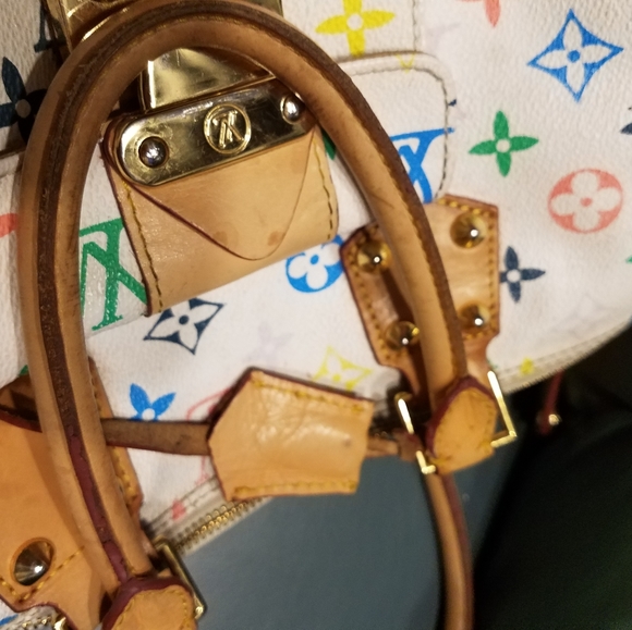 Louis Vuitton rainbow handbag